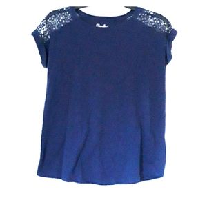 Short Sleeve T-shirt Shoulder Detail